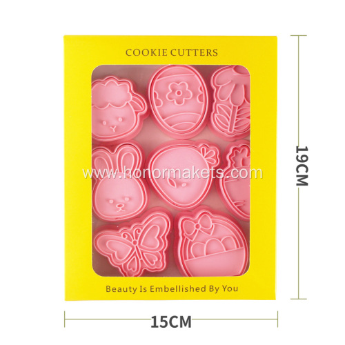 8 Pcs Easter Cookie Cutters